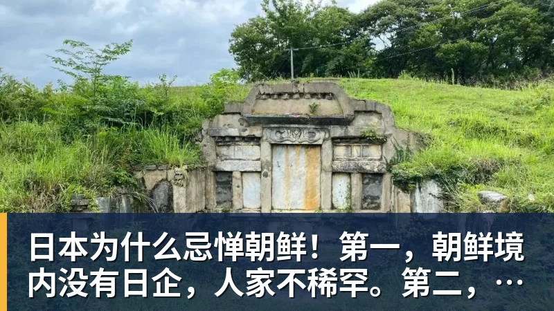 日本为什么忌惮朝鲜！第一，朝鲜境内没有日企，人家不稀罕。第二，朝鲜人也不用日本的东西，你在朝鲜也几乎看不见日货